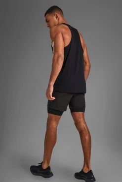 Active Gym Reg Fit Racer Tank | UK^boohooMAN Clearance