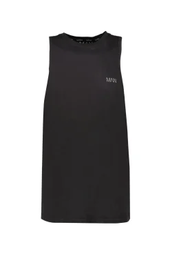 Active Gym Reg Fit Racer Tank | UK^boohooMAN Clearance