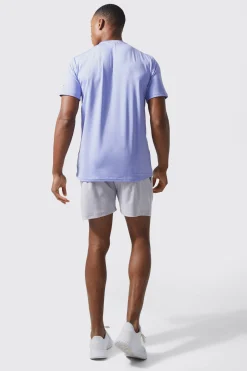 boohooMAN Active Logo Performance Short Set | UK| Tracksuits