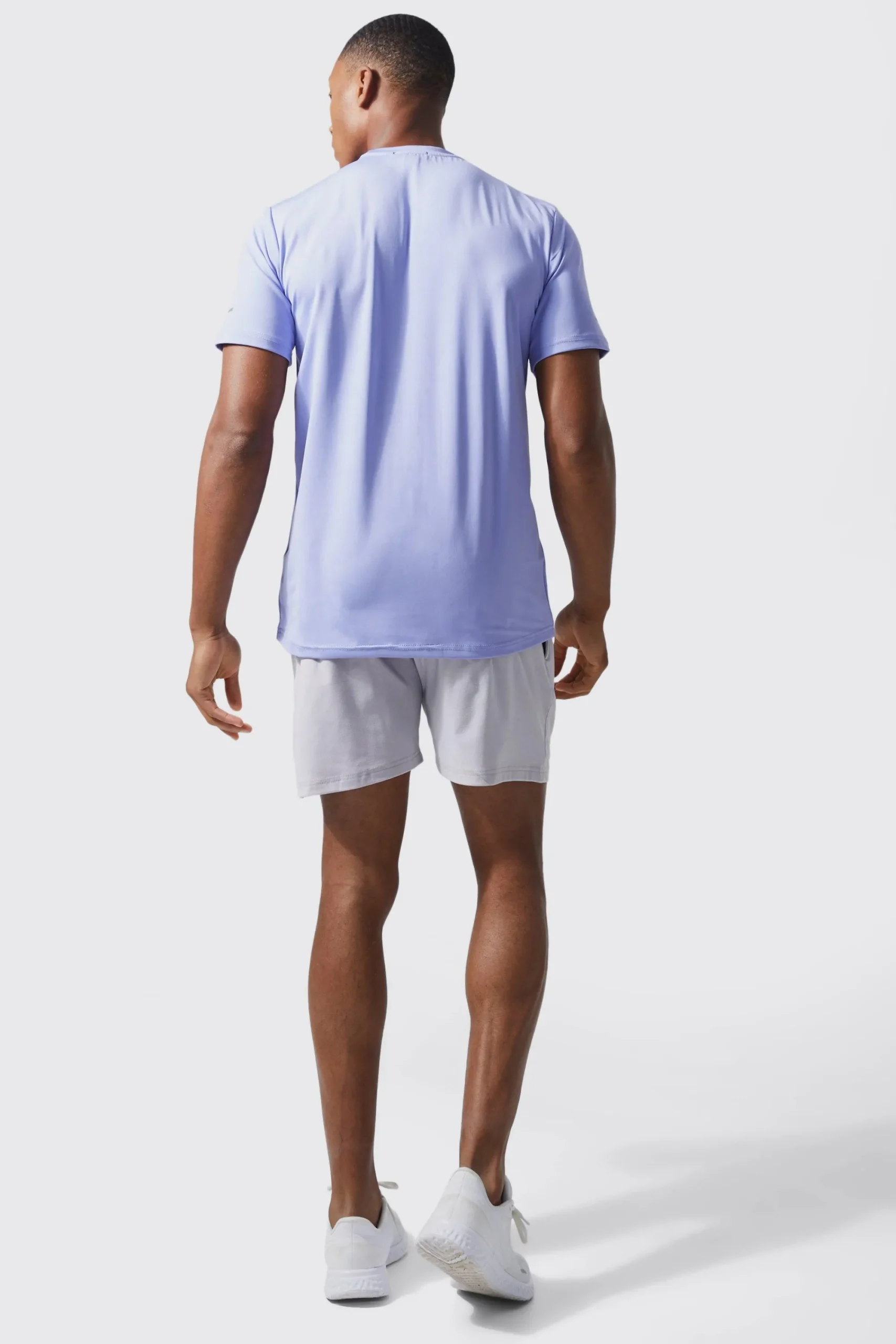 boohooMAN Active Logo Performance Short Set | UK| Tracksuits