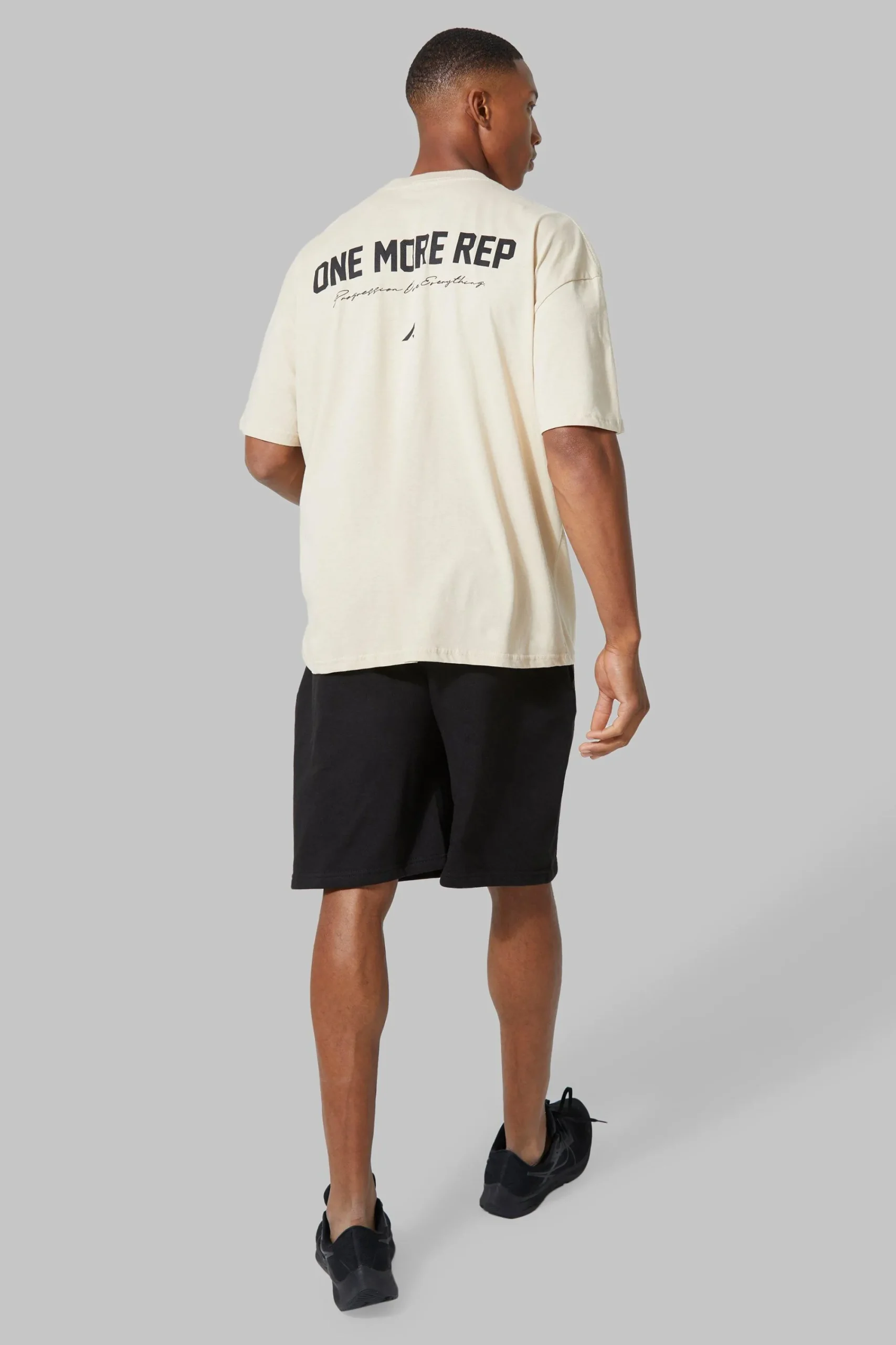 Active Oversized One More Rep T-shirt | UK^boohooMAN Clearance