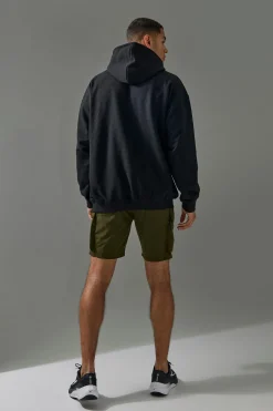 boohooMAN Active Oversized UFC Puff Print License Hoodie | UK| Hoodies & Sweatshirts