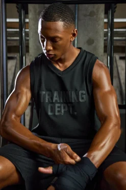 Active Training Dept Basketball Vest | UK^boohooMAN Clearance