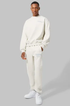 boohooMAN Active Training Dept Boxy Sweat Tracksuit | UK| Tracksuits