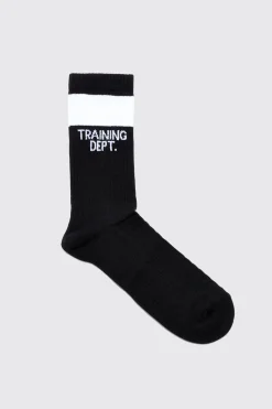 boohooMAN Active Training Dept Cushioned Crew 3 Pack Socks | UK| Underwear & Socks|Underwear & Socks