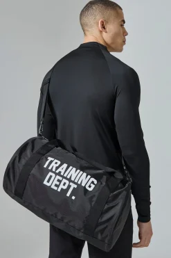 boohooMAN Active Training Dept Gym Barrel Bag | UK| Bags & Wallets