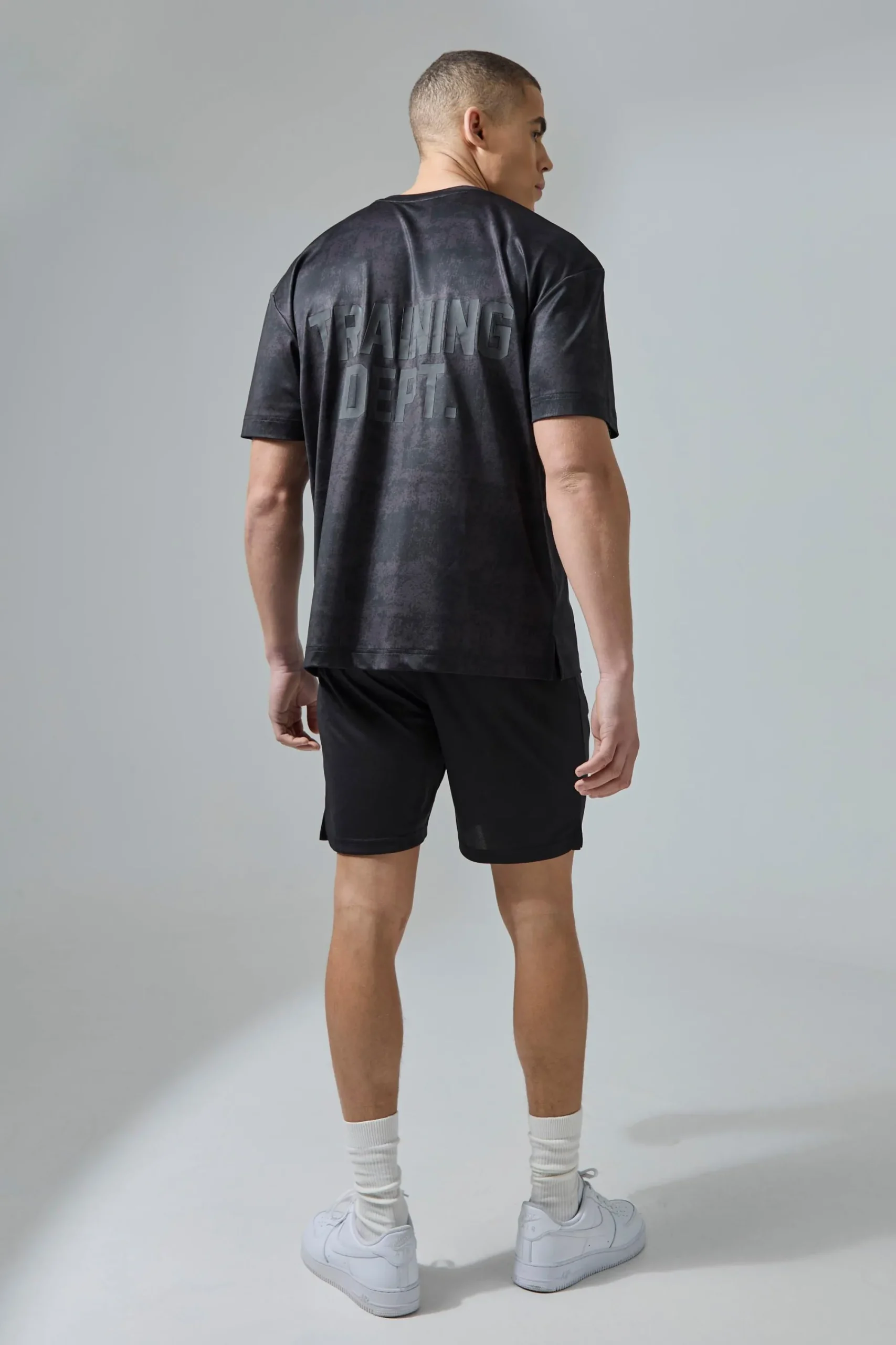 boohooMAN Active Training Dept 7inch Regular Fit Mesh Short | UK| Shorts