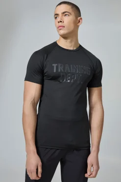 Active Training Dept Muscle Fit T-shirt | UK^boohooMAN Outlet