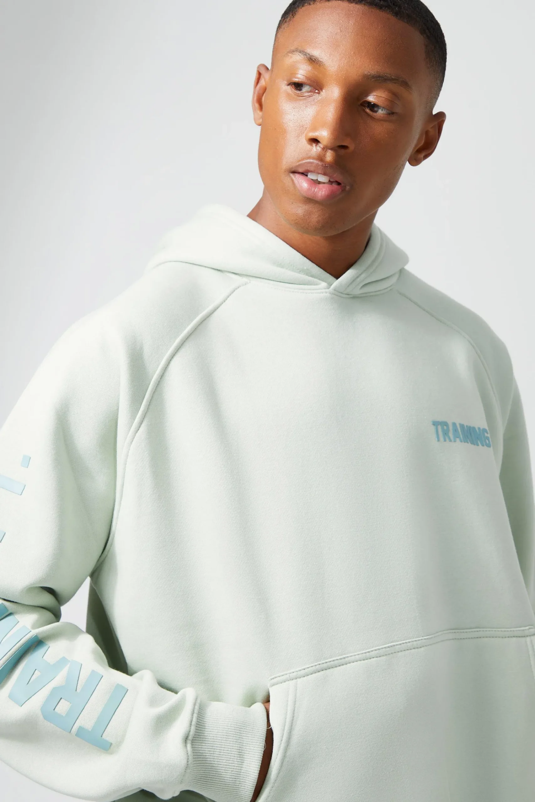 boohooMAN Active Training Dept Oversized Boxy Hoodie | UK| Hoodies & Sweatshirts