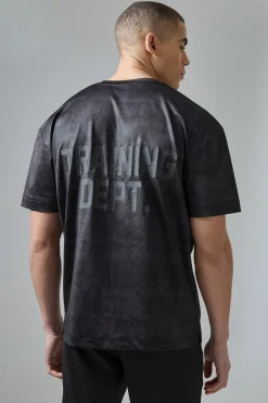 Active Training Dept Oversized Camo T-shirt | UK^boohooMAN Discount