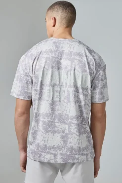 Active Training Dept Oversized Camo T-shirt | UK^boohooMAN Outlet
