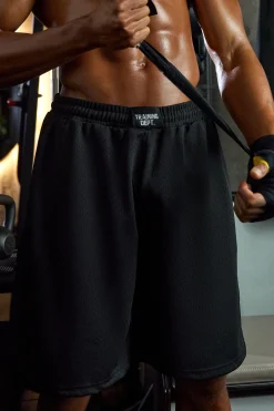 boohooMAN Active Training Dept Oversized Mesh 9inch Basketball Short | UK| Shorts