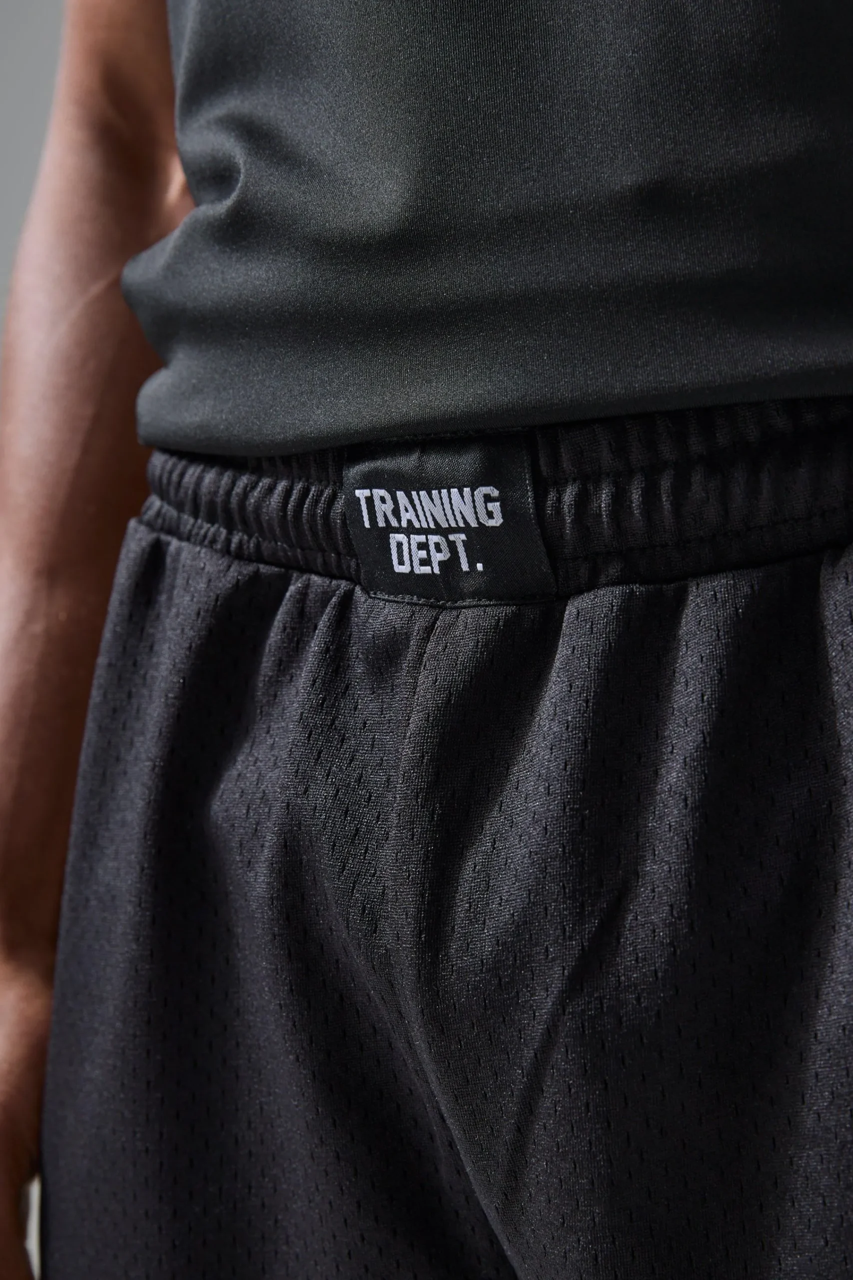 boohooMAN Active Training Dept Oversized Mesh 9inch Basketball Short | UK| Shorts