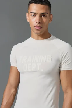 Active Training Dept Raglan Muscle Fit T-shirt | UK^boohooMAN Outlet