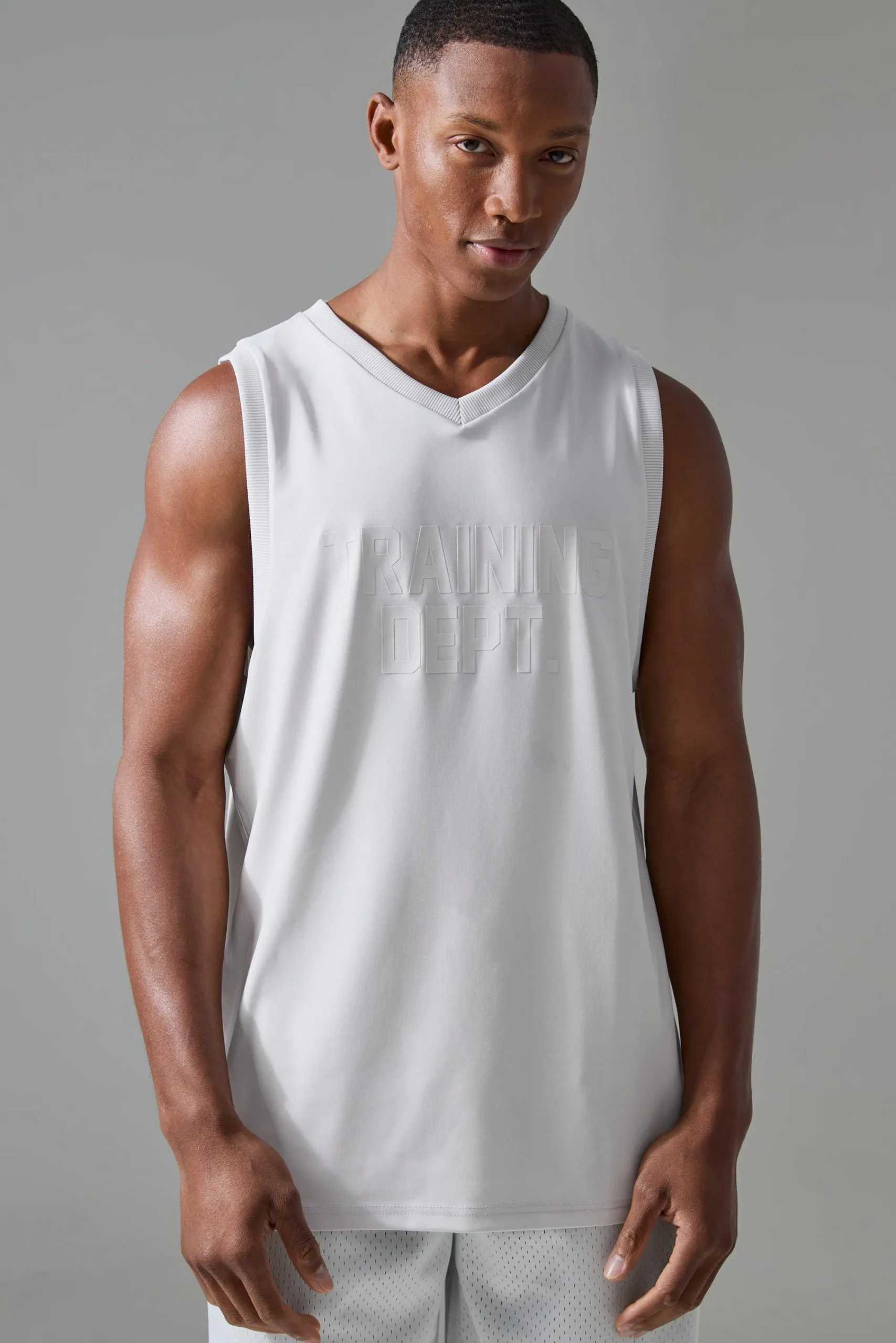 Active Training Dept Reg Fit Basketball Vest | UK^boohooMAN Hot
