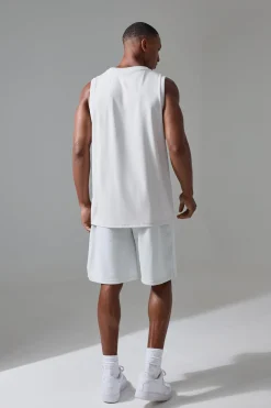 Active Training Dept Reg Fit Basketball Vest | UK^boohooMAN Hot