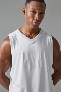 Active Training Dept Reg Fit Basketball Vest | UK^boohooMAN Hot