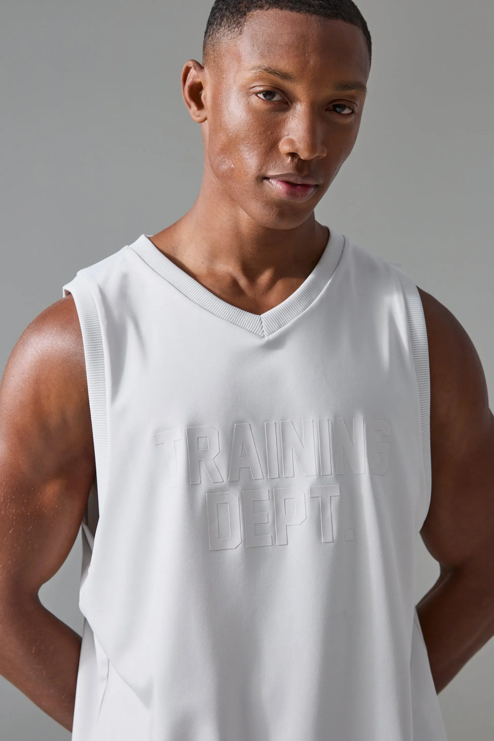 Active Training Dept Reg Fit Basketball Vest | UK^boohooMAN Hot