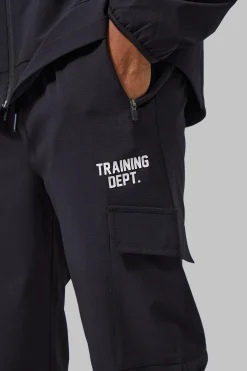 boohooMAN Active Training Dept Tapered Cargo Joggers | UK| Trousers|Joggers