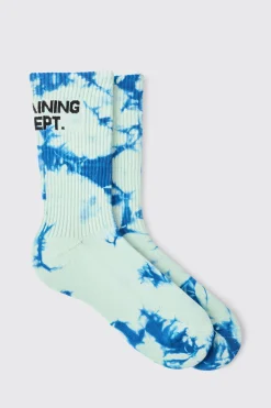 boohooMAN Active Training Dept Tie Dye Socks | UK| Underwear & Socks|Underwear & Socks