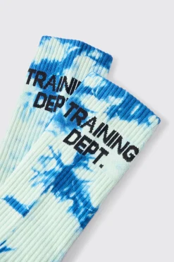 boohooMAN Active Training Dept Tie Dye Socks | UK| Underwear & Socks|Underwear & Socks