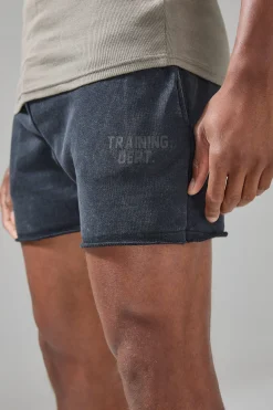 boohooMAN Active Training Dept Washed 5inch Short | UK| Trousers|Shorts