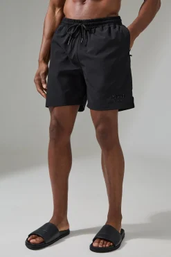 boohooMAN Active Training Dept.5inch Hybrid Regular Fit Swim Shorts | UK| Shorts