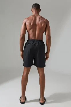 boohooMAN Active Training Dept.5inch Hybrid Regular Fit Swim Shorts | UK| Shorts