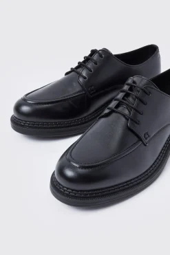 boohooMAN Apron Front Smart Shoe | UK| Smart Shoes