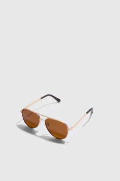 boohooMAN Aviator Matte Sunglasses | UK| Sunglasses