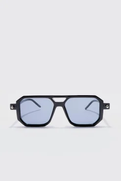 boohooMAN Aviator Sunglasses In | UK| Sunglasses