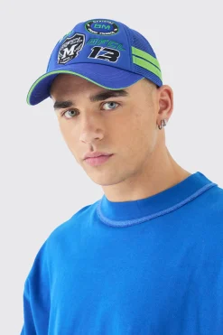 boohooMAN Badge Foam Trucker Cap In | UK| Hats & Caps