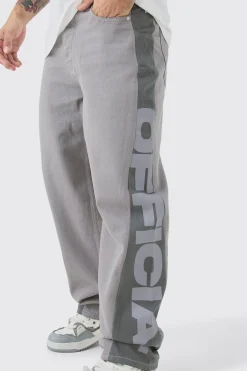 boohooMAN Baggy Official Cut & Sew Panel Trouser | UK| Trousers