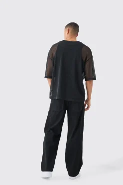 boohooMAN Baggy Rigid Cargo Jean | UK| Trousers|Jeans