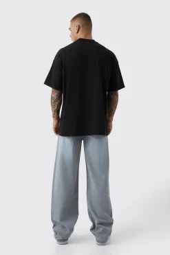 boohooMAN Baggy Rigid Jean | UK| Trousers|Jeans