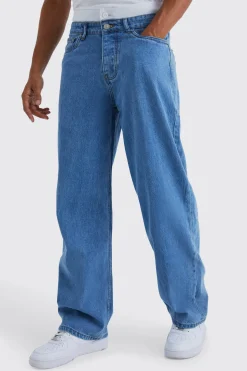 boohooMAN Baggy Rigid Jean With Double Waistband | UK| Trousers|Jeans