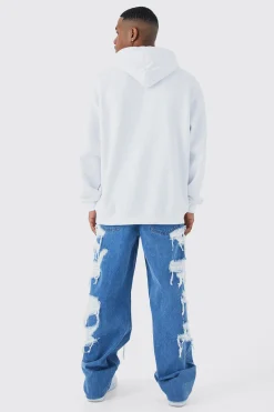 boohooMAN Baggy Rigid Jean With Jersey Jogger Underlay | UK| Trousers|Jeans