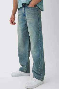 boohooMAN Baggy Rigid Jeans | UK| Trousers|Jeans