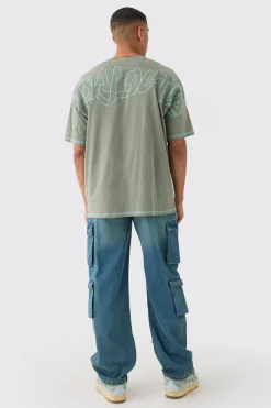 boohooMAN Baggy Rigid Multi Cargo Pocket Jeans In | UK| Trousers|Jeans