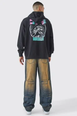 boohooMAN Baggy Rigid Overdyed Multi Pocket Cargo Jeans | UK| Trousers|Jeans