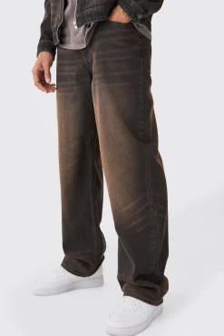 boohooMAN Baggy Rigid Washed Jeans | UK| Trousers|Jeans