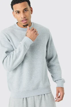 boohooMAN Basic Crew Neck Sweatshirt | UK| Hoodies & Sweatshirts