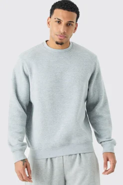 boohooMAN Basic Crew Neck Sweatshirt | UK| Hoodies & Sweatshirts
