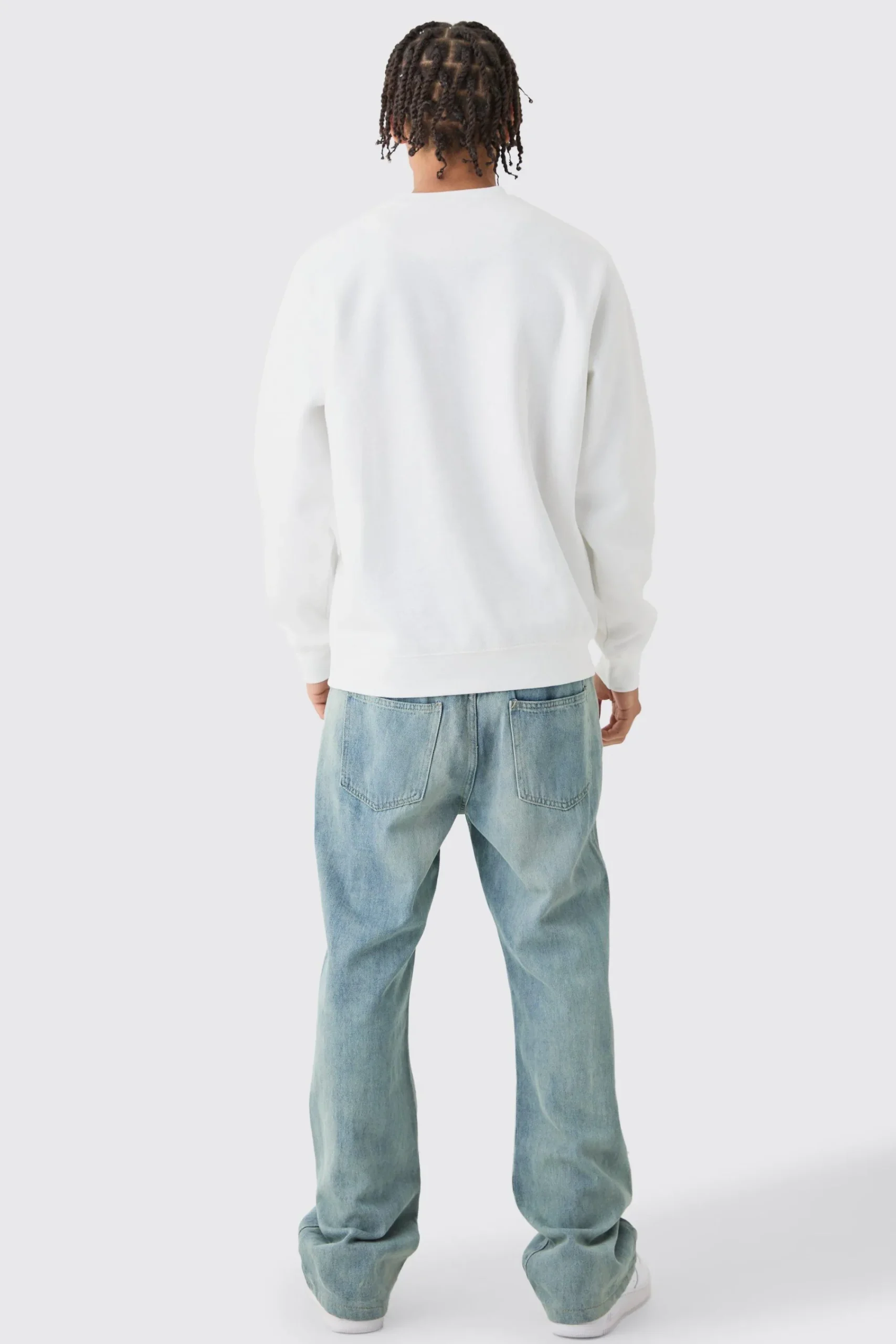 boohooMAN Basic Crew Neck Sweatshirt | UK| Hoodies & Sweatshirts