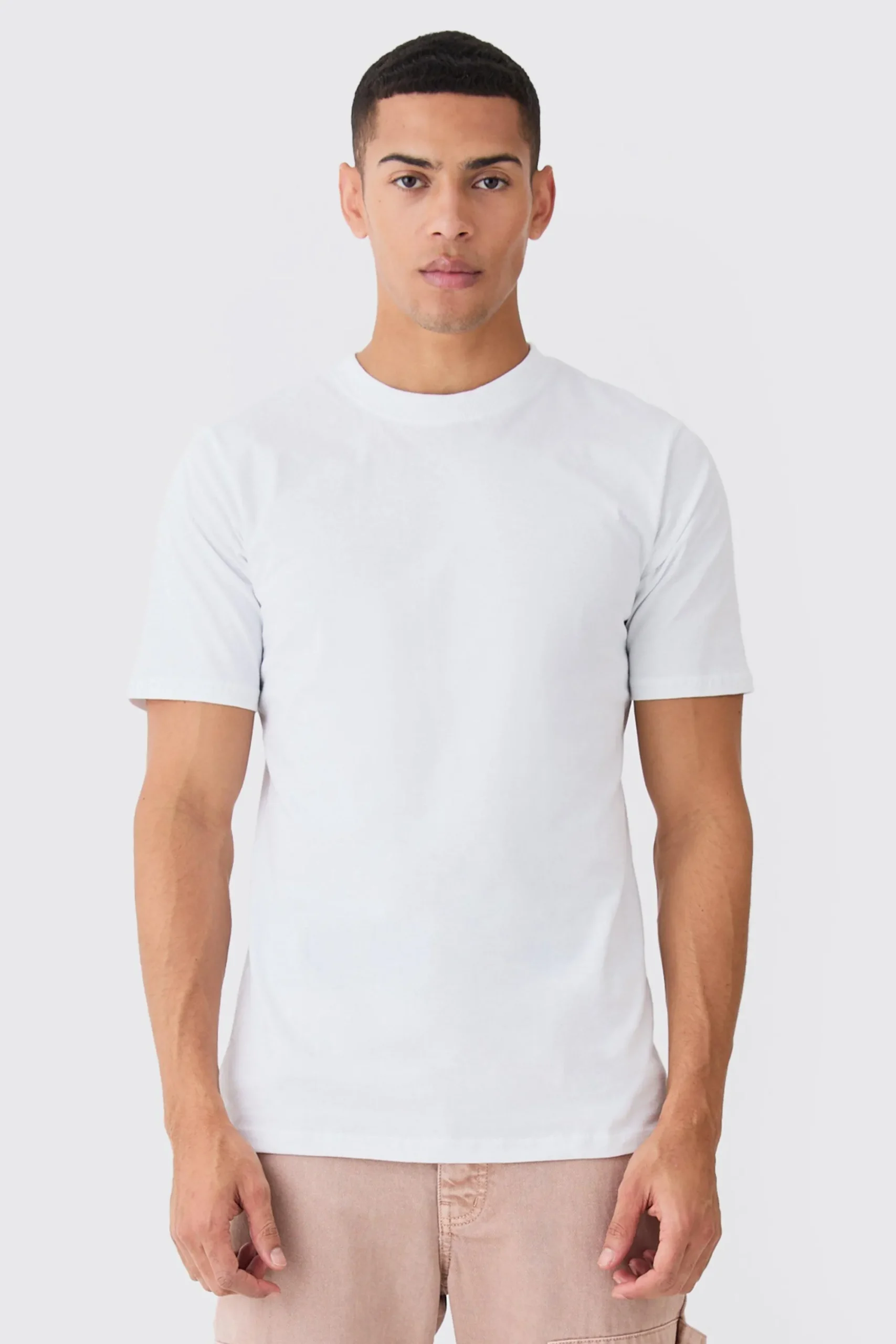 Basic Crew Neck T-shirt | UK^boohooMAN Best