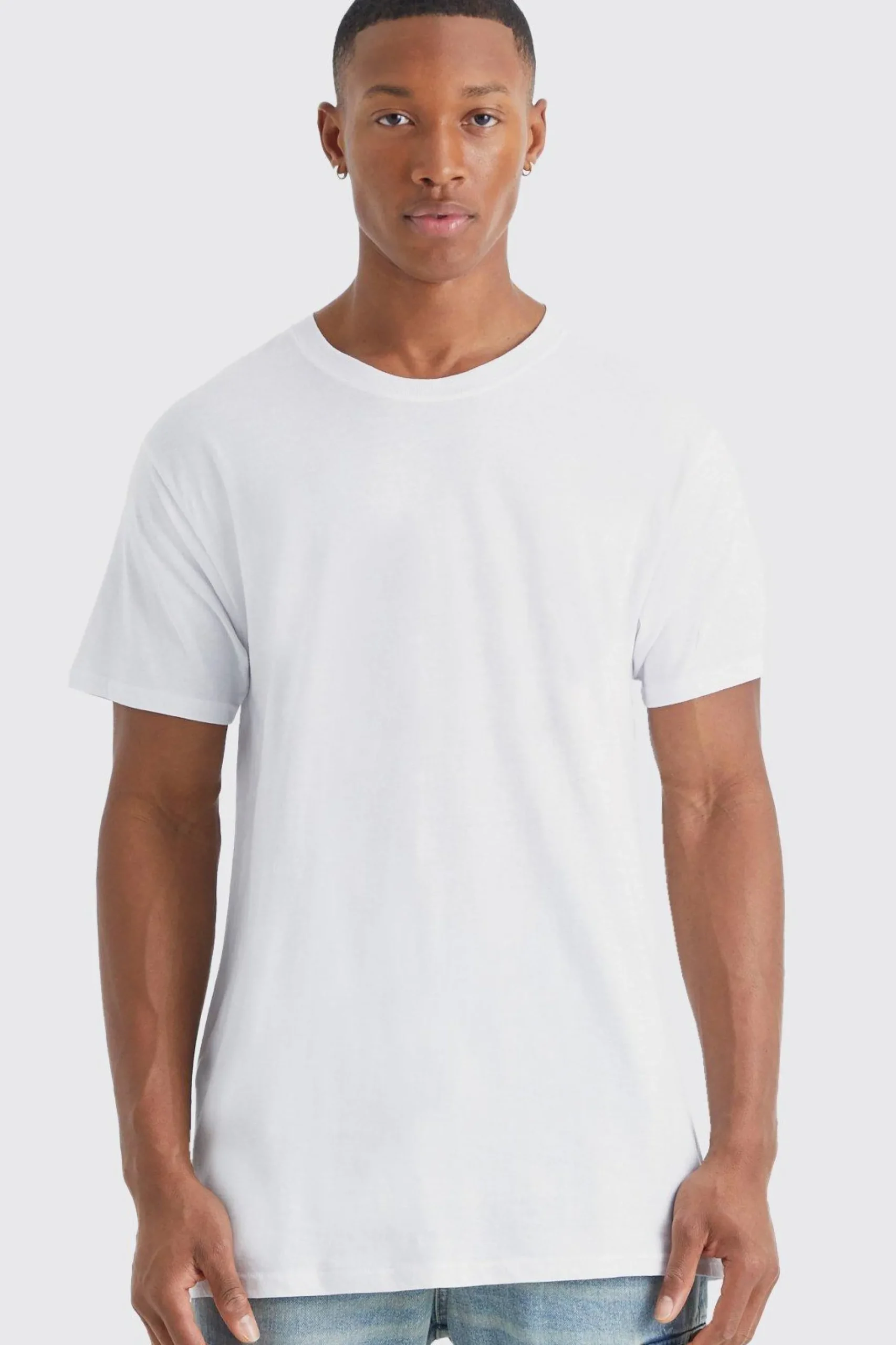Basic Crew Neck T-shirt | UK^boohooMAN