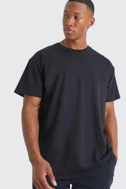 Basic Crew Neck T-shirt | UK^boohooMAN Online