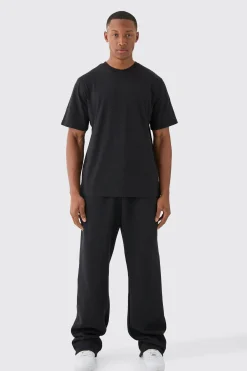 Basic Crew Neck T-shirt | UK^boohooMAN Online