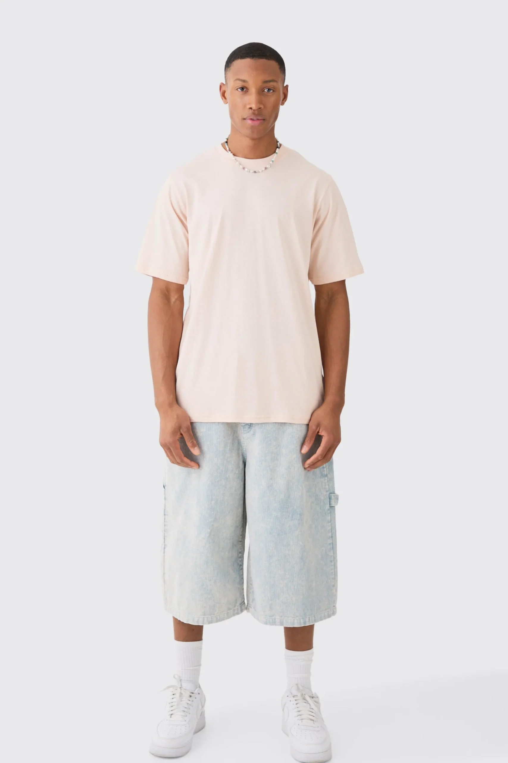 Basic Crew Neck T-shirt | UK^boohooMAN Online