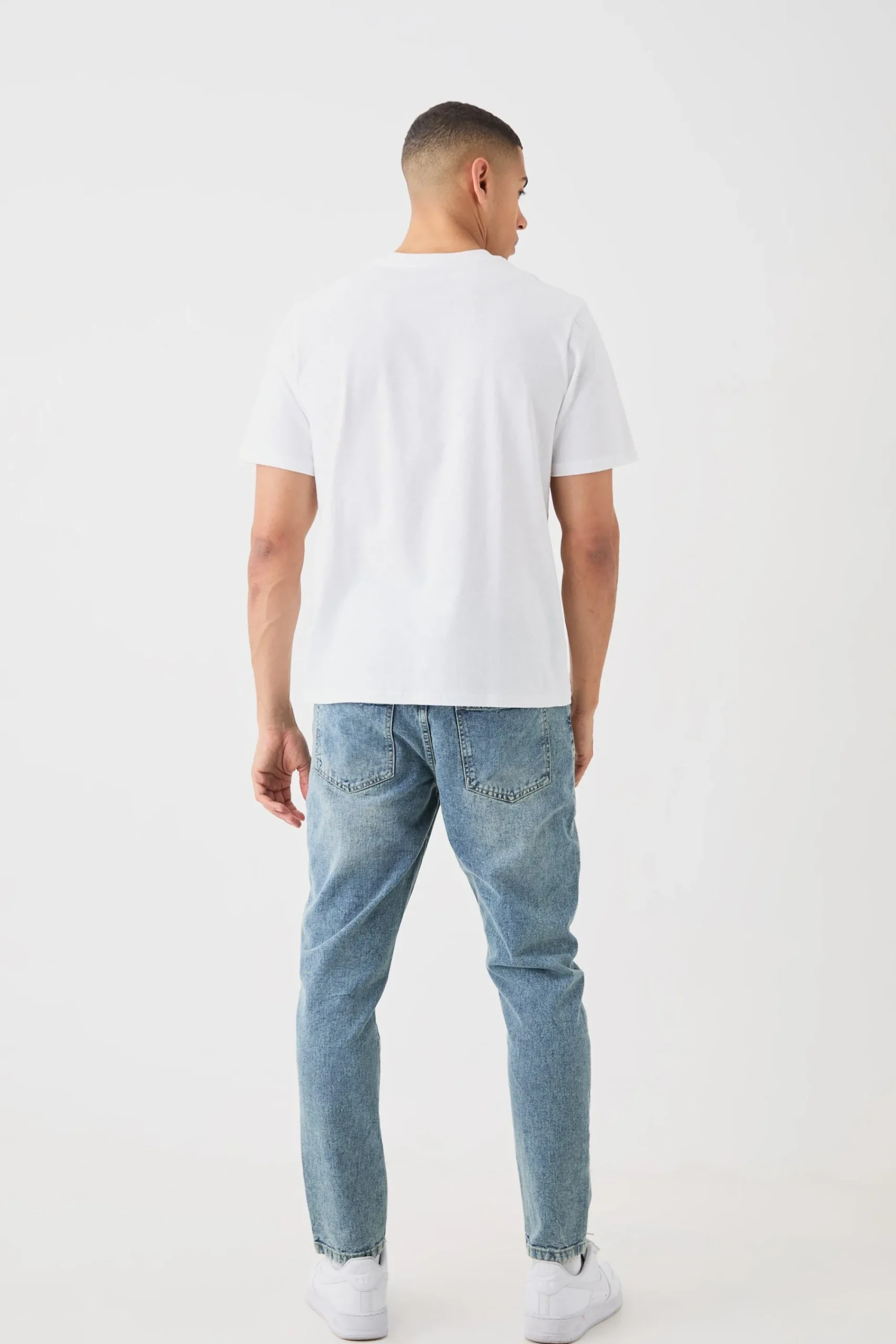 Basic Crew Neck T-shirt | UK^boohooMAN Best